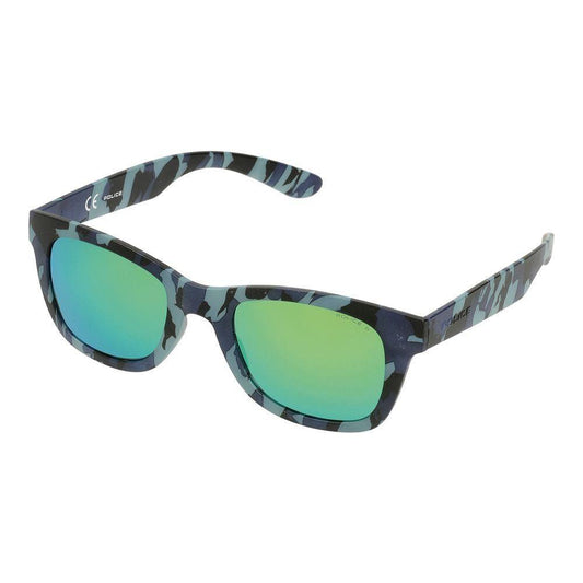 Police Police Blue Injected Sunglasses POS194450GE1VAC 1728,Blue,Men,New with tags,Police,Sunglasses for Men - Sunglasses
