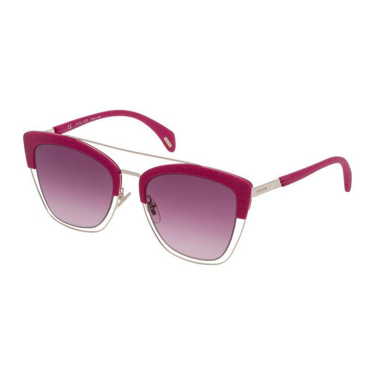 Police Police Gold Metal Sunglasses POSPL618548FFXAC 1728,Gold,New with tags,Police,Sunglasses for Women - Sunglasses,Women