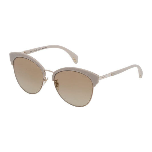Police Police Gold Metal Sunglasses POSPL619568FFKAC 1728,Gold,New with tags,Police,Sunglasses for Women - Sunglasses,Women