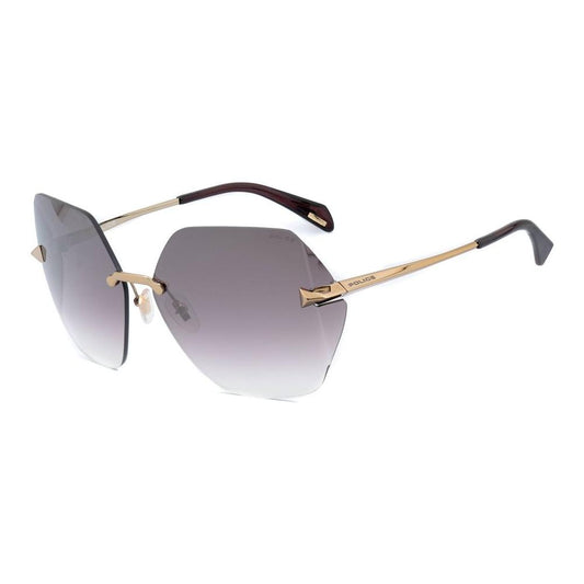 Police Police Gold Metal Sunglasses POSPLA19998FFGAC 1728,67434610848,Gold,New with tags,Police,Sunglasses for Women - Sunglasses,Women