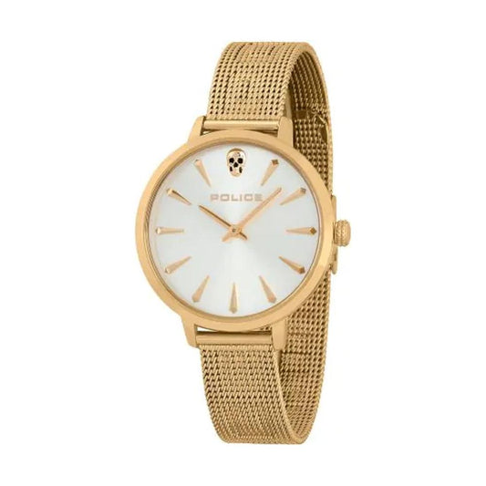 Police Police Gold Stainless Steel Watch POPL16035MSG22MMAC 1728,Gold,New with tags,Police,Watches for Women - Watches,Women