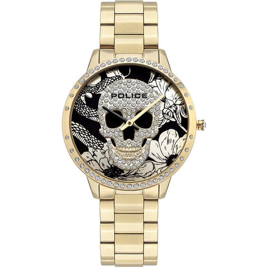 Police Police Gold Stainless Steel Watch POPL16067MSG02MAC 1728,Gold,New with tags,Police,Watches for Women - Watches,Women