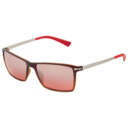 Police Police Red Injected Sunglasses POS195758ABRMAC 1728,67434610848,Men,New with tags,Police,Red,Sunglasses for Men - Sunglasses