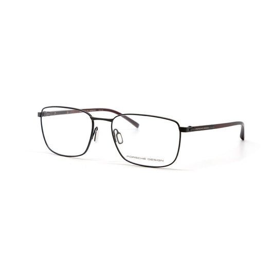 Porsche Red Metal Frames glasses, model P8368-A, featuring 56/17/145 mm dimensions, made in Italy, stylish design in red metal.