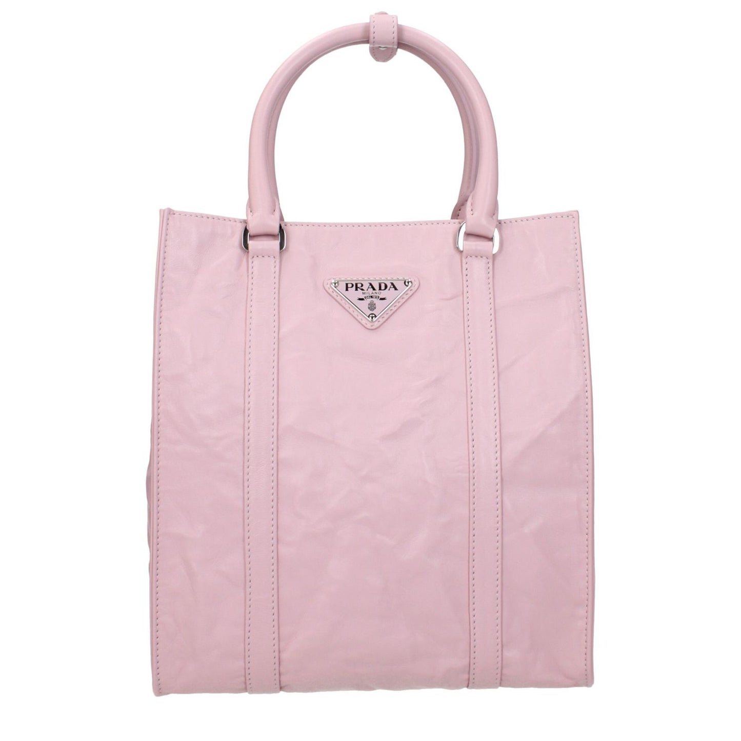 Prada Pink Leather Handbag