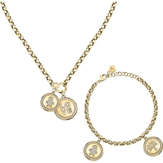 MORELLATO Mod. LOVE Special Set Necklace + Bracelet S0R29