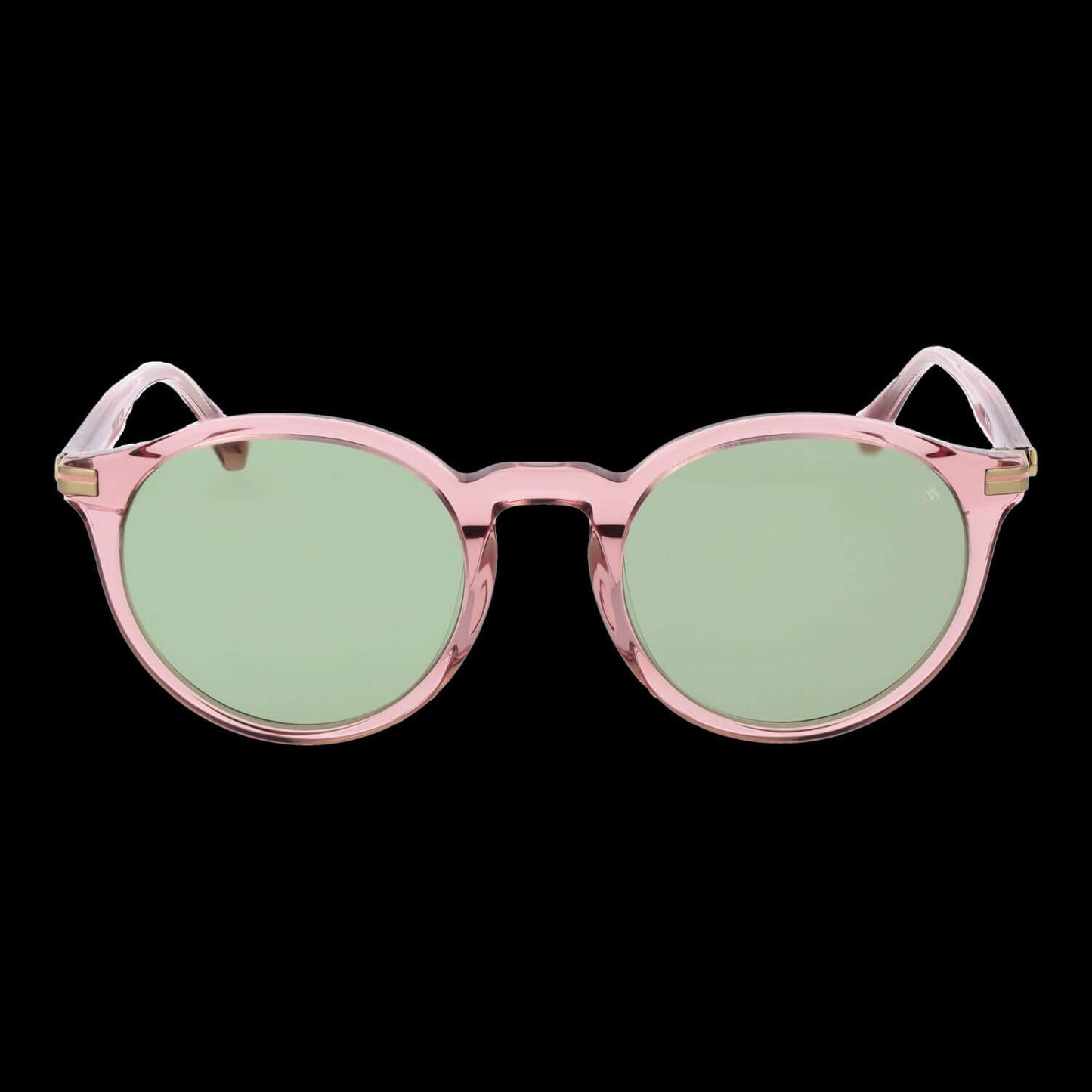 SCOTCH & SODA MOD. SS8023 51298 stylish pink sunglasses for gents with round green lenses