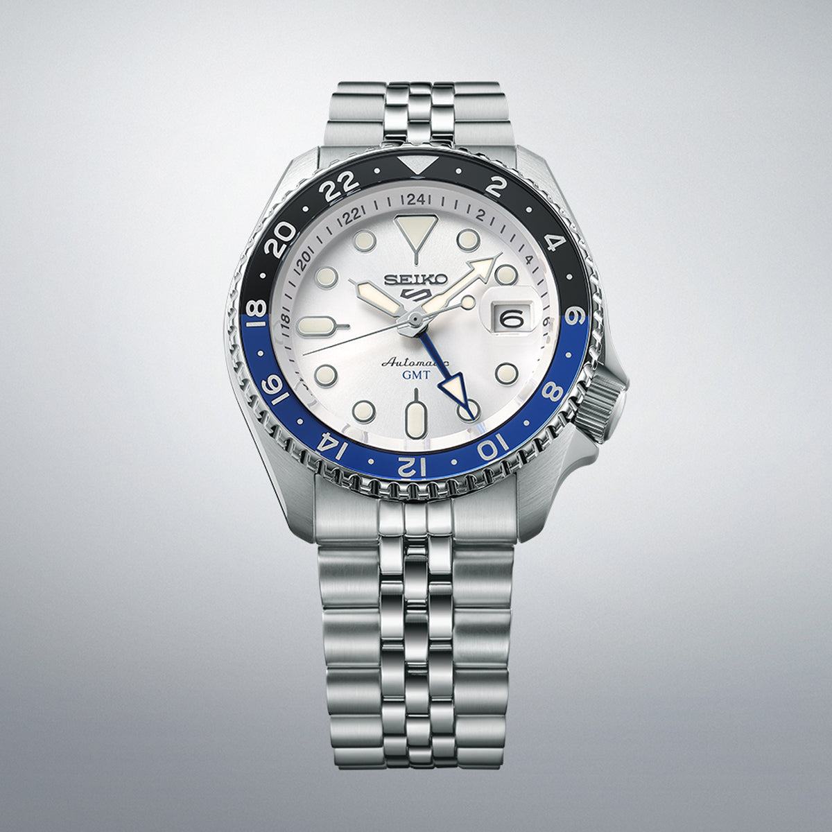 SEIKO 5 Mod. SPORTS AUTOMATIC GMT - WHITE WATCHES