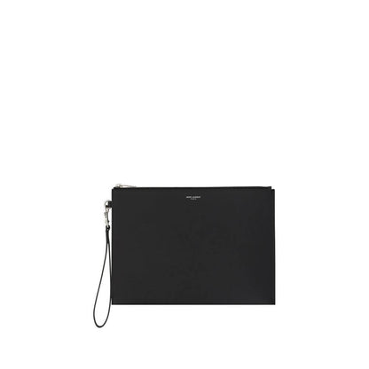 Saint Laurent Black Calf Leather Bos Taurus Other Accessories