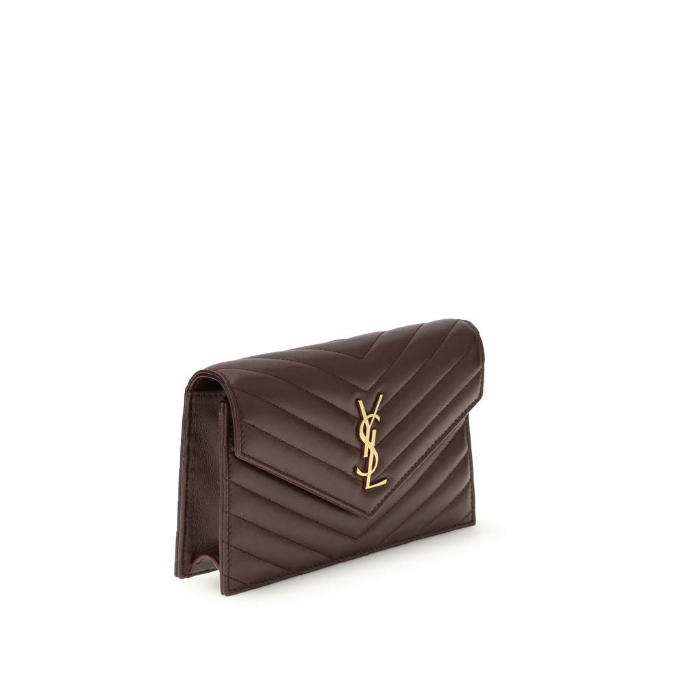 Saint Laurent Wallet with shoulder strap SA742920AAA446195BB