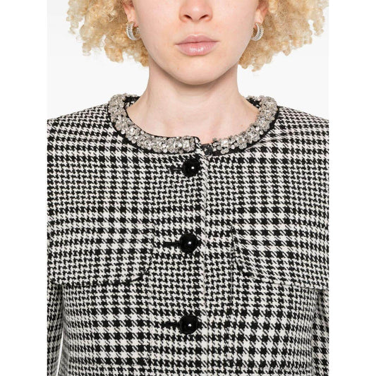 Self-portrait Jackets Black PF25-111JBLACK/WHITE-AI25