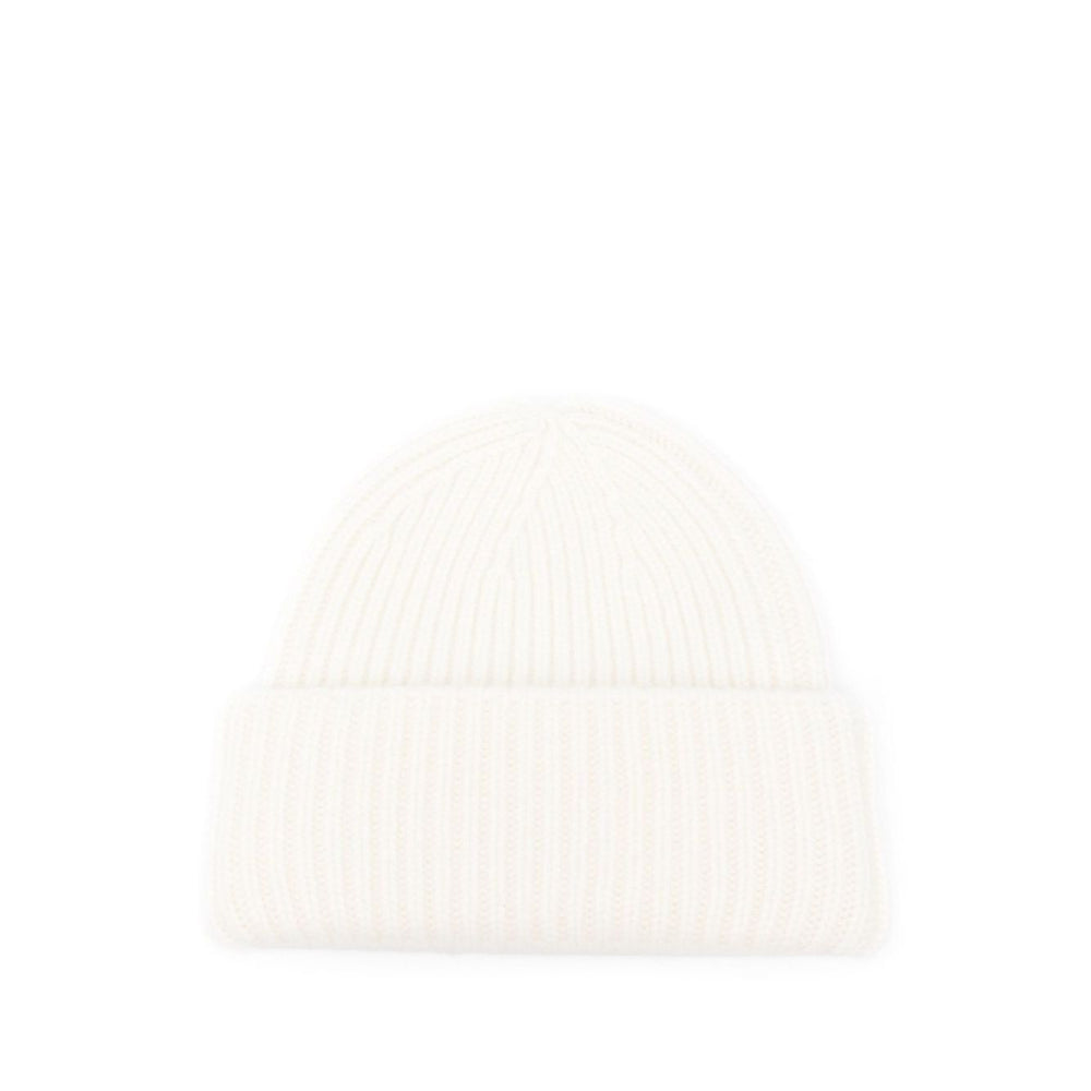Soft Goat Cashmere ribbed beanie Scarves Hats & Gloves