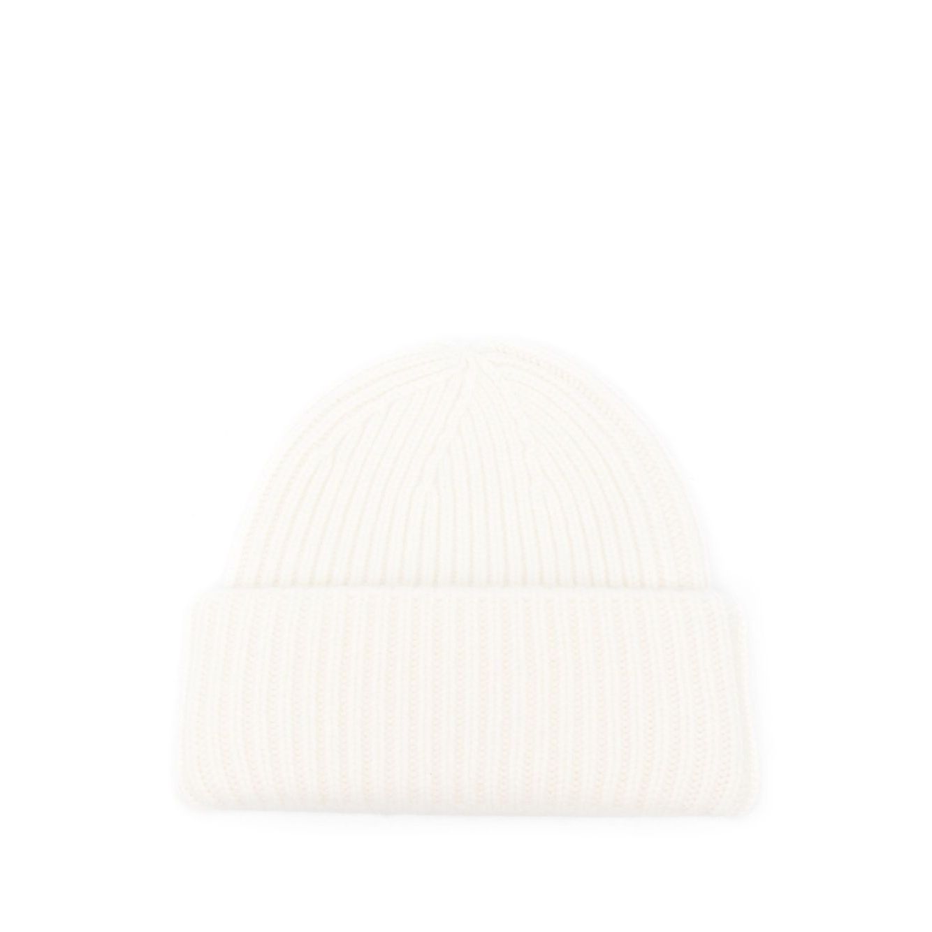 Soft Goat Cashmere ribbed beanie Scarves Hats & Gloves
