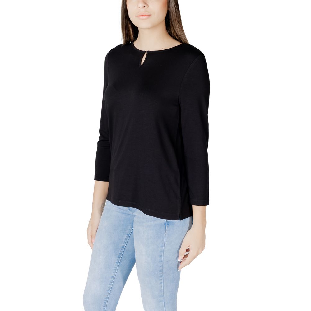 Street One Black Viscose Long Sleeve