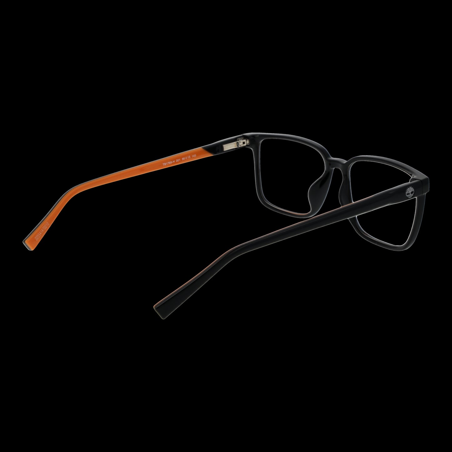 TIMBERLAND MOD. TB1768-H 56001 gent glasses with sleek black and orange frame design