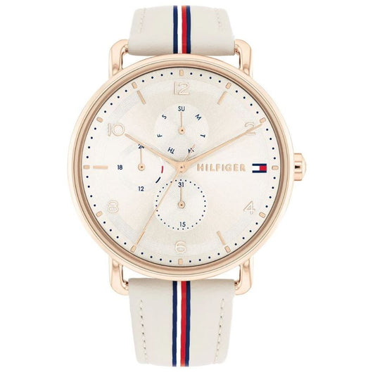 TOMMY HILFIGER Mod. 1782659 lady's quartz analog watch, 40mm mineral case, 3 ATM water resistance, in official packaging.