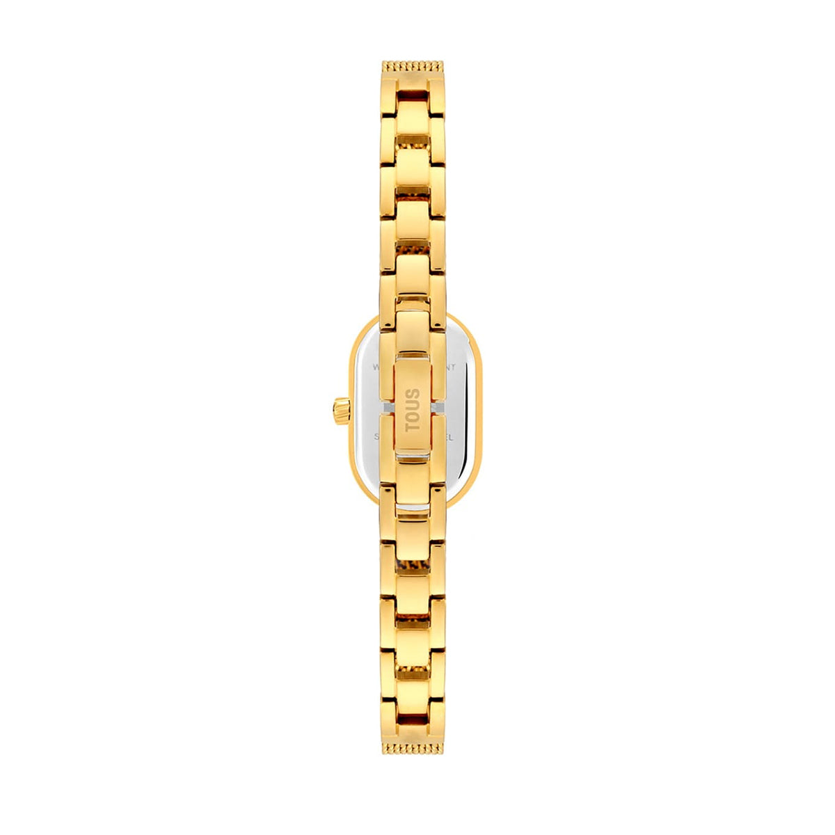 TOUS WATCHES Mod. 3000145200 gold bracelet watch back view