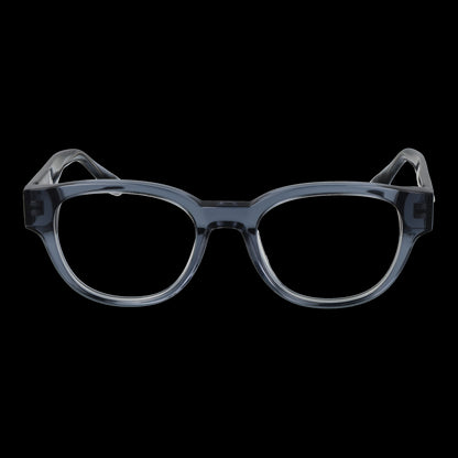 TRUSSARDI MOD. TSM6016 49T01 gent's eyeglasses in black frame on display.