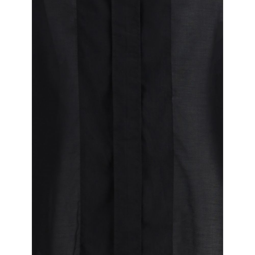 The Latest Black Cotton Blouse