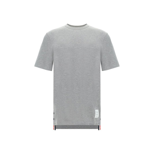 Thom Browne Gray Cotton T-Shirt