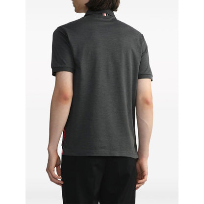 Thom Browne T-shirts and Polos Grey Topwear