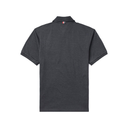 Thom Browne T-shirts and Polos Grey Topwear