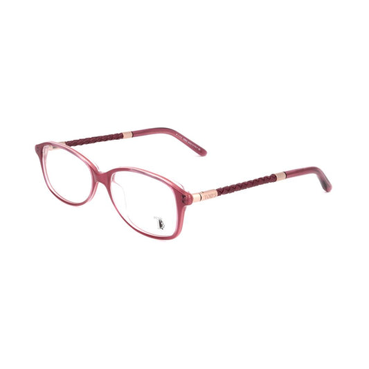 Tod's Red Acetate Frames, women's eyeglasses with 54/15/140 mm acetate frame in red color.