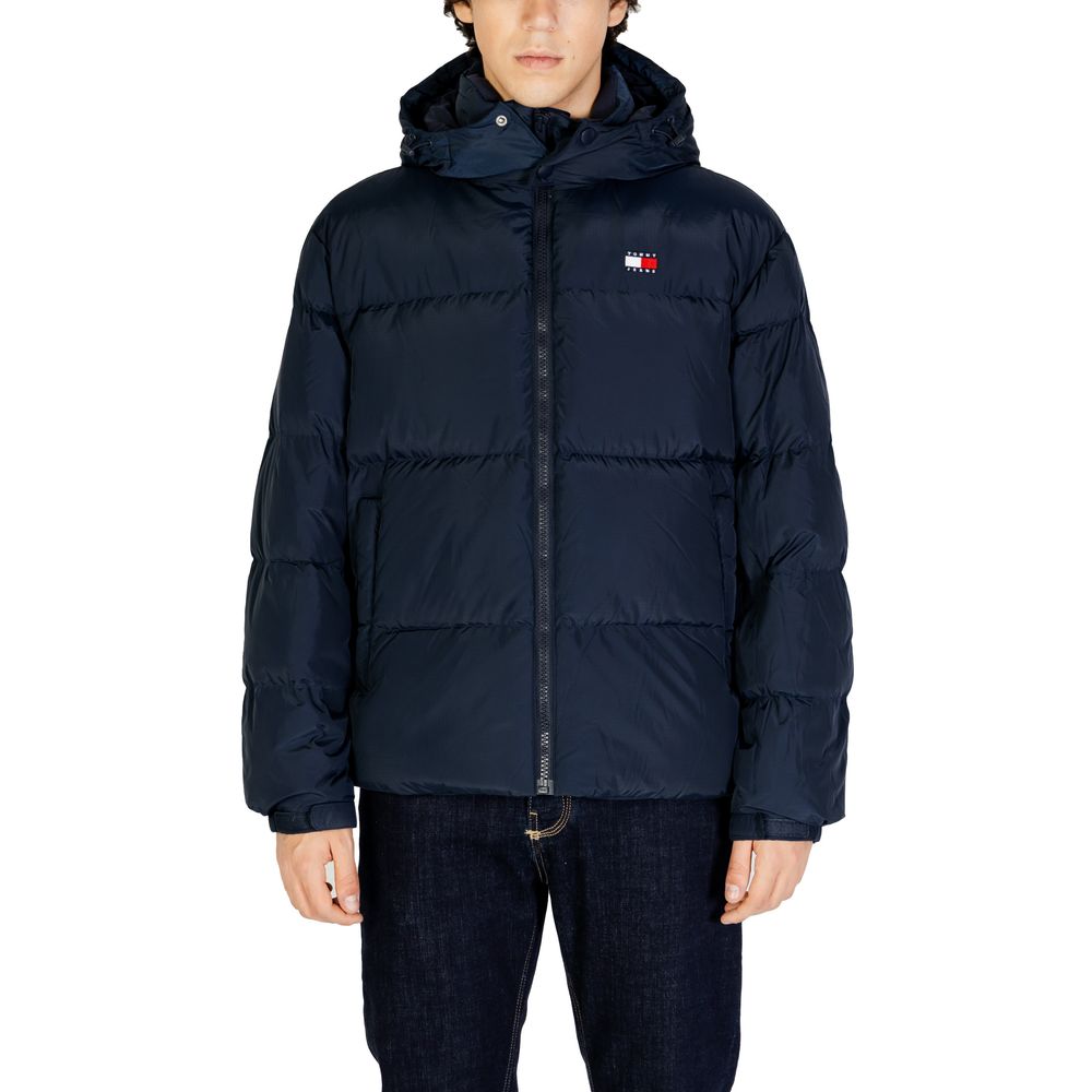 Tommy Hilfiger Jeans Blue Recycled Polyester Coat