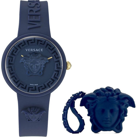 VERSACE Mod. MEDUSA POP 3H + VERSACE BLUE SILICON PURSE VE6G00623