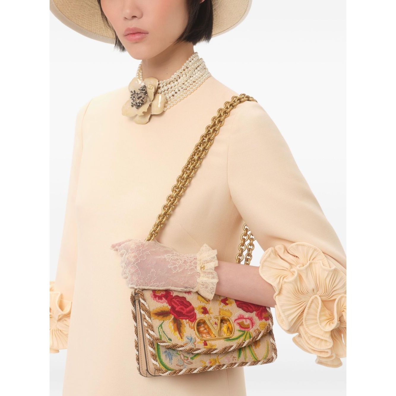 Valentino Crepe Couture mini dress