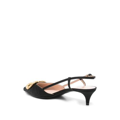 Valentino Garavani VLogo Slingback Pumps 40 Medium Heel