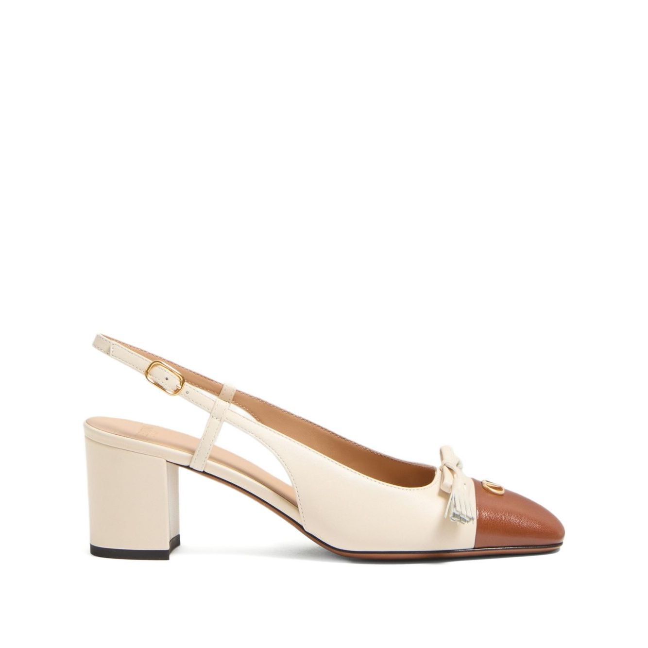 Valentino Garavani Valet Du Roi Goatskin Slingback Pump 60mm