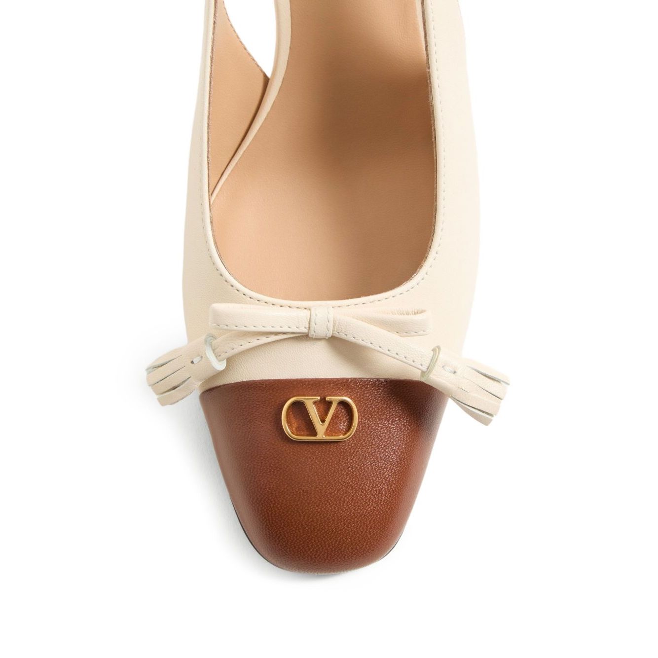 Valentino Garavani Valet Du Roi Goatskin Slingback Pump 60mm