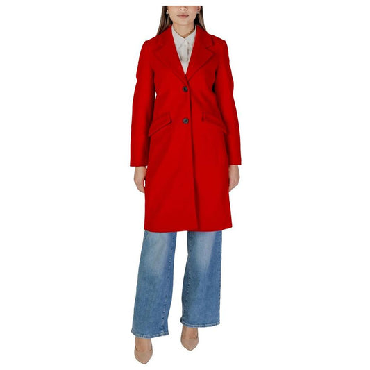 Vero Moda Vero Moda Red Polyester Jackets & Coat VE-15966900146-IT44|L 1728,71956299936,Clothing,IT44|L,Jackets & Coats - Women - Clothing,New with tags,Red,Vero Moda,Women,Women - Clothing