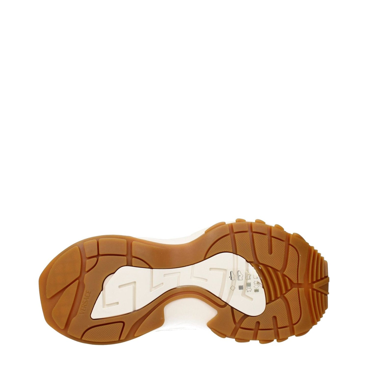 Versace Beige Fabric Chunky Sneakers VE-15266282569993-EU35/US5