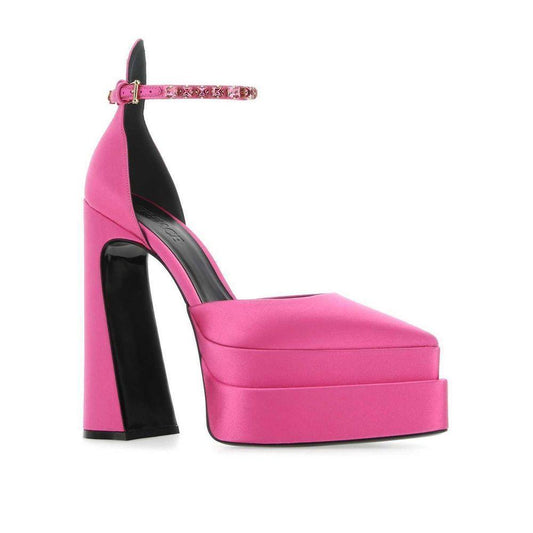 Versace Silk Satin Pumps VE-8736639549652-EU39/US9