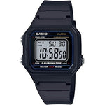 CASIO TIMELESS COLLECTION Mod. SPORT ILLUMINATOR WR 50M, ALARM, CHRONOGRAPH - BLACK W-217H-1AVDF
