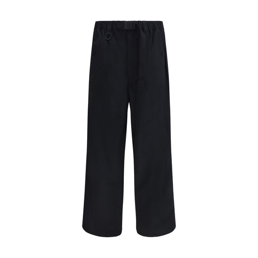 Y-3 Black Nylon Casual Pants