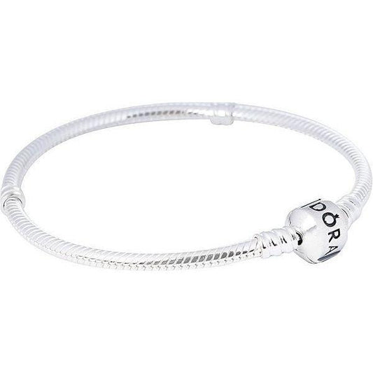 PANDORA MOMENTS COLLECTION Mod. SNAKE CHAIN BRACELET Size 18 590702HV-18