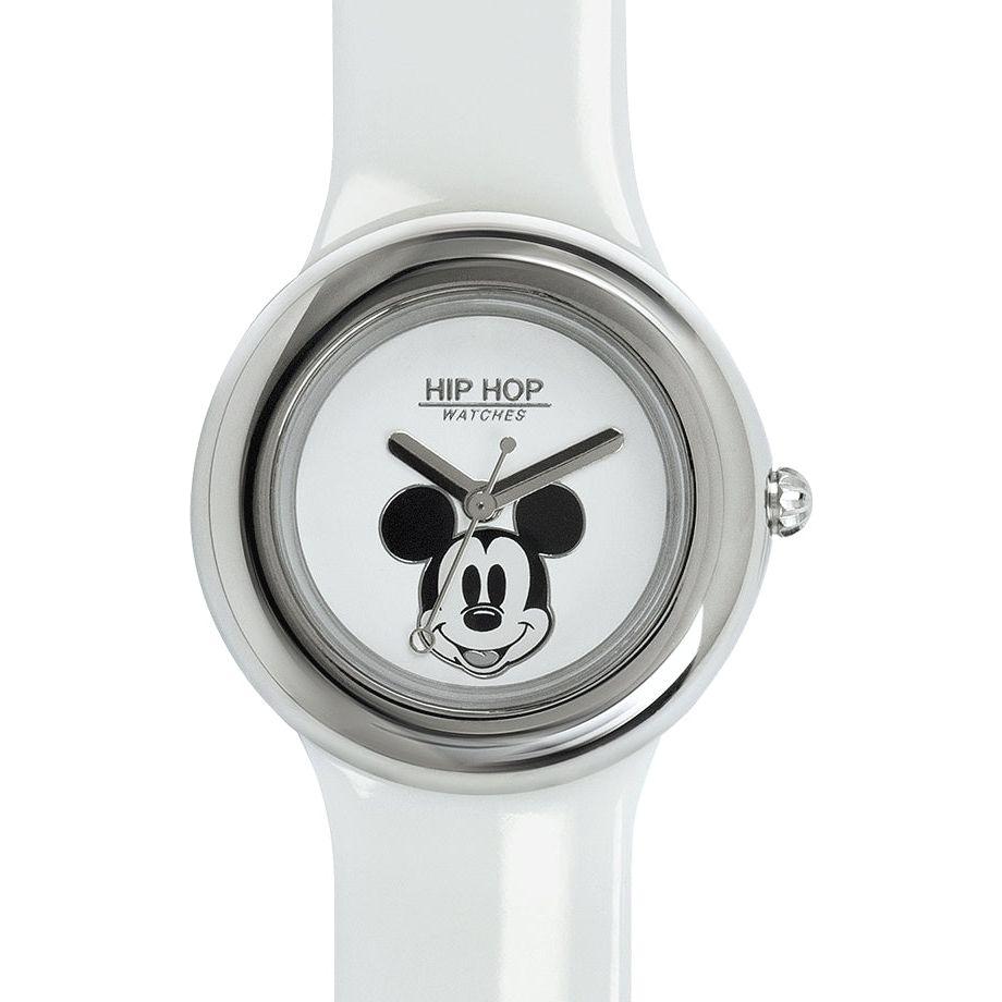 HIP HOP DISNEY COLLECTION Mod. MICKEY METAL WHITE WATCHES