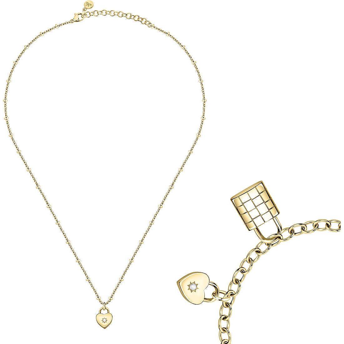 MORELLATO GIOIELLI Mod. ABBRACCIO Special Pack Necklace + Bracelet